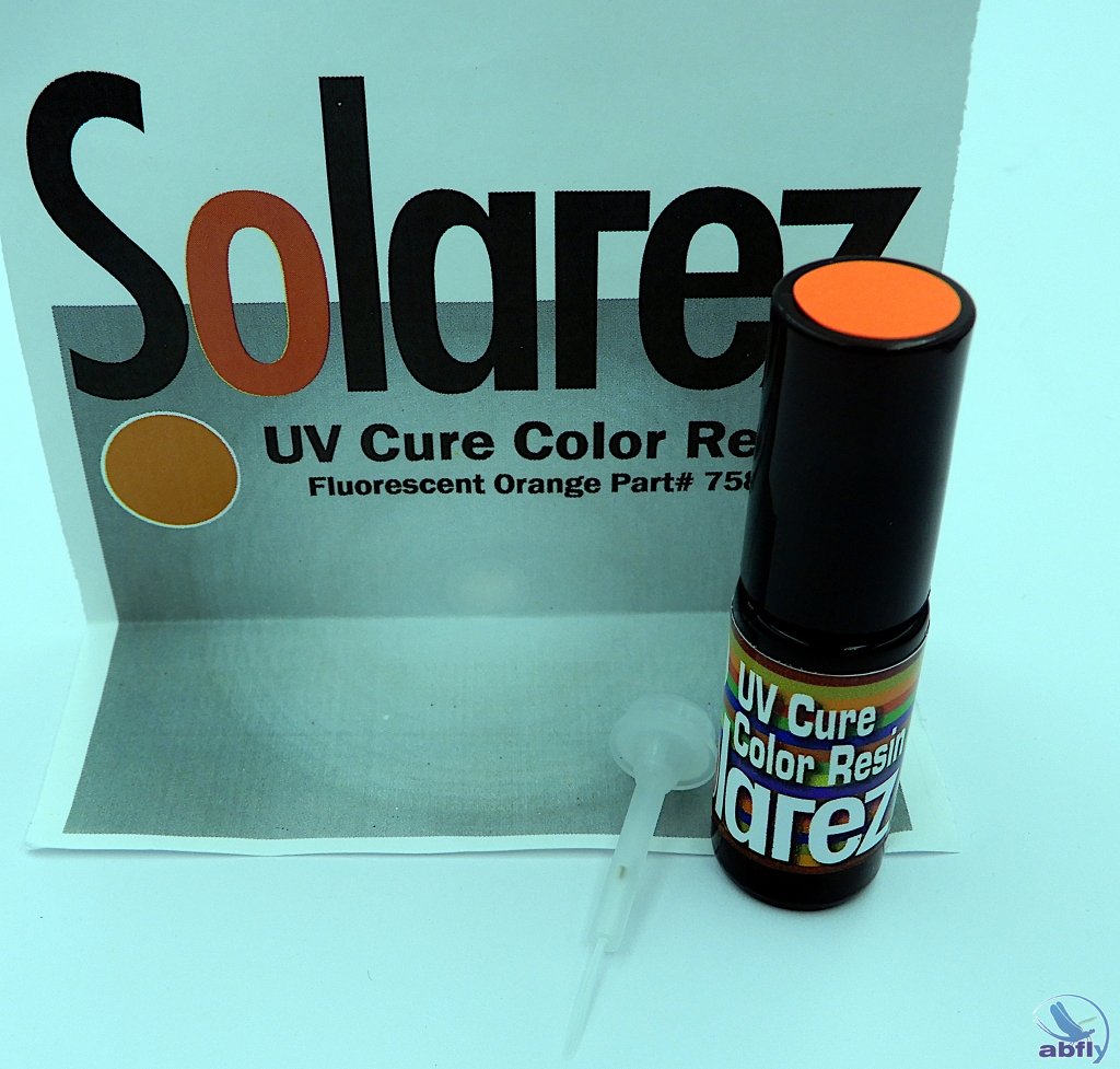 SolarEz Color UV Resin, Fluorescent Orange